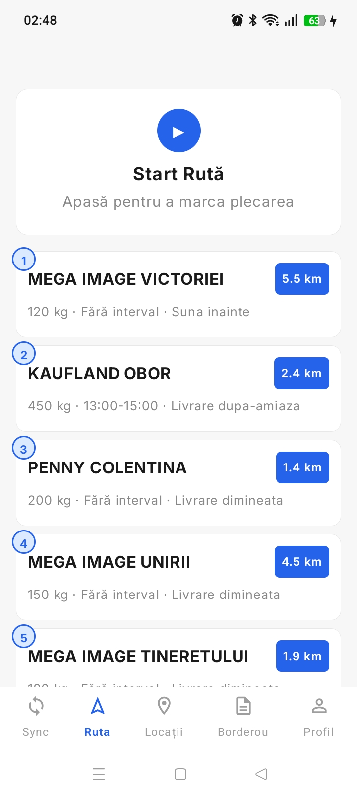 DriverX Confirmare