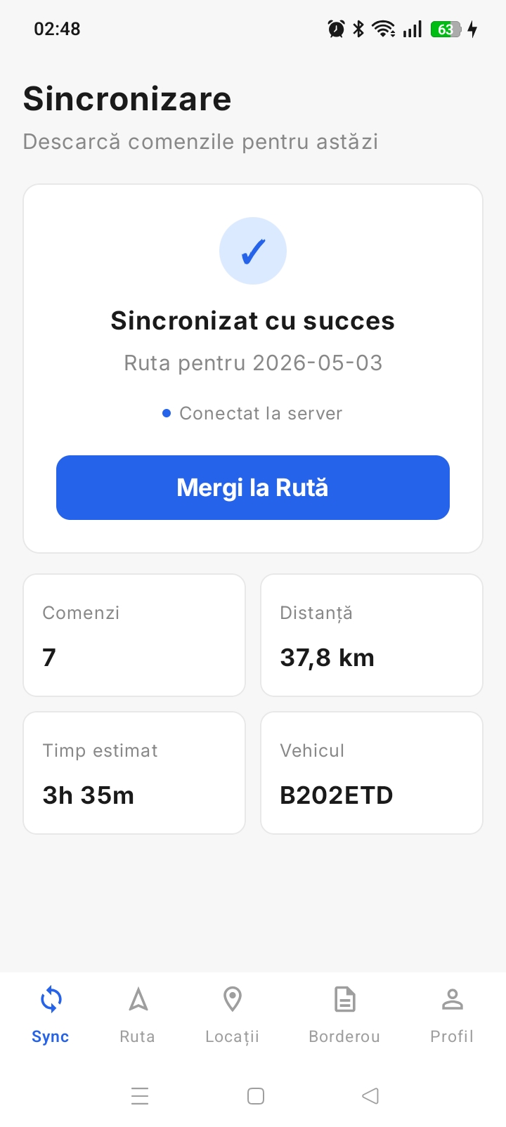 DriverX Borderou